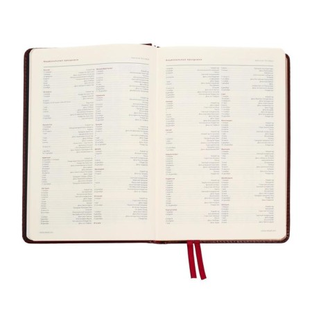Diary Leduced A5+, 176 Parliament sheets, solid artificial leather cover, green-9