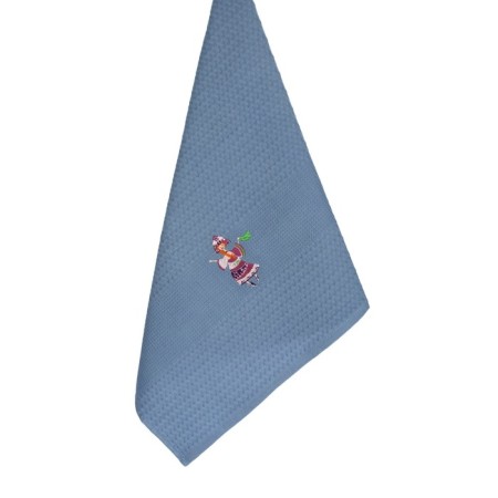 Kokoshnik kitchen waffle towel, size 50x70 cm-2