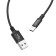 Hoco X14, Type -C cable - USB, 3 A, 1 m, fast charging, nylon braid, black