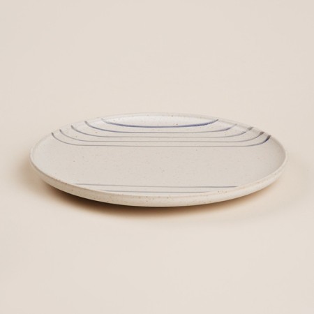 Ceramic plate SL Home "Raisia", d = 27 cm, beige color-2