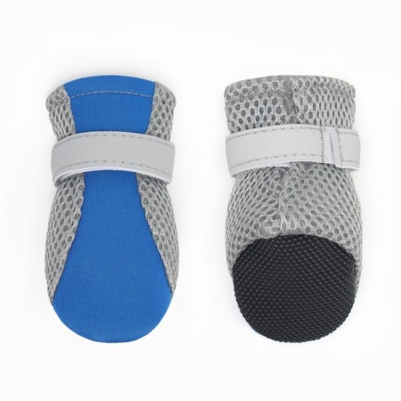 Dog boots "Comfort +", size XL (5, 9 x 4, 8 cm), blue-2