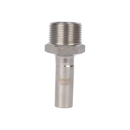 Rommer RSS-0024-001534, NPR-HR, D = 15 mm x 3/4 ”, a press, stainless steel-1