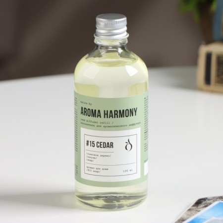 Filler for the diffuser "No. 15 CEDAR", 100 ml.