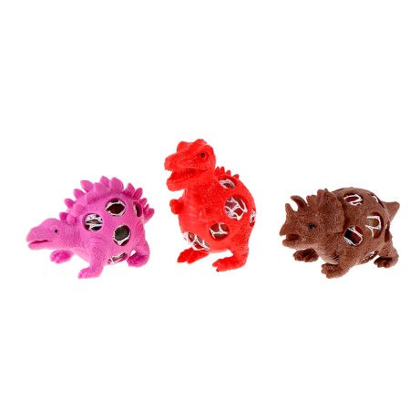Dinosaur hydrogel, a set of 3 pcs, types of mix-4
