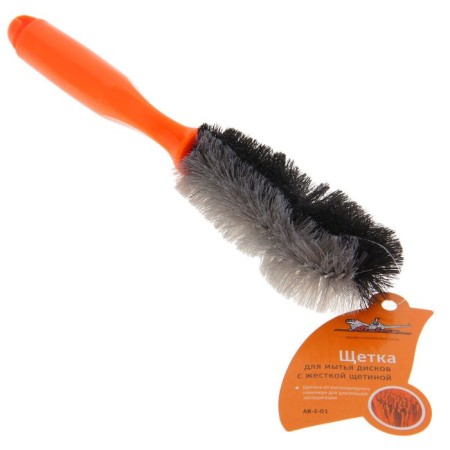 Airline brush "brush" for washing, 27 cm, with hard bristles-1