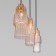 Suspended lamp with SOHO, 40W, E27, 58x11 cm