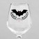 Glass for wine "Wine or Life", 350 ml