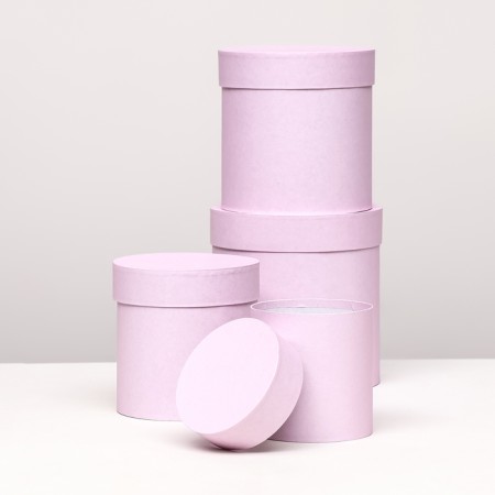 Set of hats 4 in 1 "Direct pink", 20 × 20 –13 × 13 cm-1