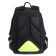 School backpack, 40 x 25 x 13 cm, Grizzly, ergonomic back, laptop department, black/yellow