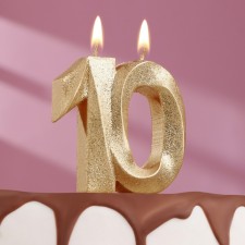 Candle for cake jubilee 