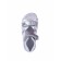 Baby sandals, size 19, silver color