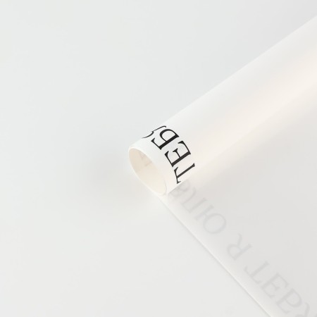 Palette packaging for flowers "I love you", matte, white, 57 x 57 cm-1