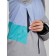 Ski jacket female winter, size 46, green color