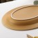 Ceramic Serving Ceramic Service, 32 × 23 cm, brown color