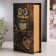 Safe wood book "owl with a key" 21x13x5 cm