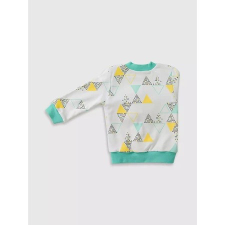 Clothing kit for children's toptress "Mint freshness", 2 items: jacket, pants, height 68 cm-5