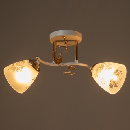 Angara chandelier E27 2x60wtby-zoloto 40x20x24 cm Bayerlux-2