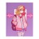 Diary for grades 1-4, "Anime. Schoolgirl", solid cover 7BC, matte lamination, selective varnish, 48 sheets