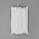 Ryush lace, with beads, 35 mm, 4.5 ± 0.5 m, white color