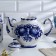 Teapot "Family", h = 19 cm, 2.1 l, gzhel