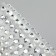 Rhound rhinestones, d = 5 mm, 160 pcs on the sheet on the sheet, the color is silver
