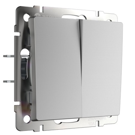 Cross switch W1123008, double -key, silver