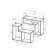 Hinged shelf PN-7 640x218x496, white