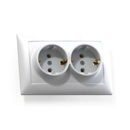 Rosette Kuntsevo 8116 Selena, SP, 2 sockets, IP20