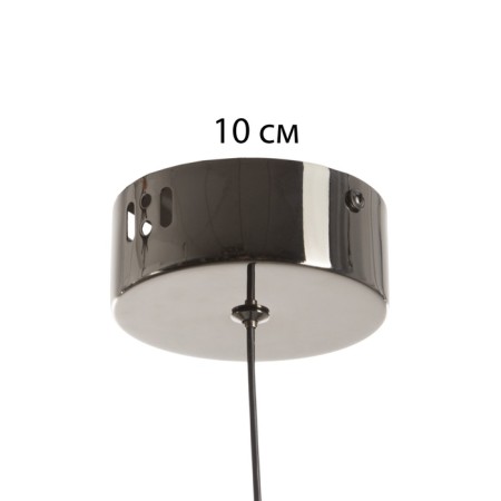 Lamp "Aladard" LED 10W 3000-6000K black chrome 13.5x13.5x21.5-121 cm-6