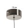 Lamp "Aladard" LED 10W 3000-6000K black chrome 13.5x13.5x21.5-121 cm