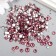 Decor for creativity Glass "Rhinestone Strived cone. Light purple" d = 1.5-6.5mm nr 1000 pcs 74595