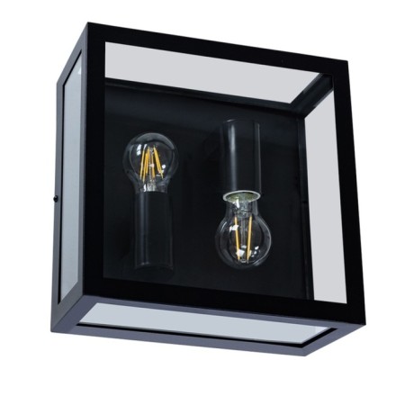 Street ceiling lamp Arte Lamp Belfast A4569PF-2BK, E27, 2x60 W, 29x29x13 cm, black-2