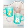 Baby mug with decor and non -slip bottom 200 ml., Mix drawing