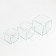 Aquariums Kube Cube "Matryoshka", 16 l, 27 l, 43 l, white corners
