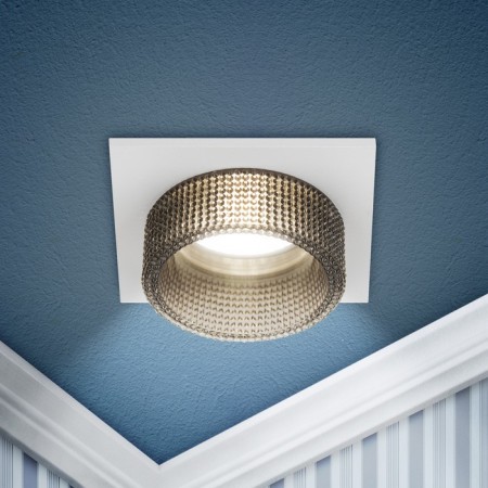 Lamp built -in era DK110, IP20, 12W, 80x80x45 mm, white/gray color-3