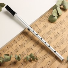 Flute Music Life B, Profi, Silver, 37.5 cm