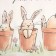 Ethel towel Easter 40x73 cm, 100% HL, sarzha 190 g/m2
