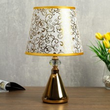 Table lamp 58083/1 1x40W E27 gold 20x20x35 cm Risalux