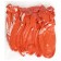 Latex ball 24 ", orange, pastel, set 25 pcs.