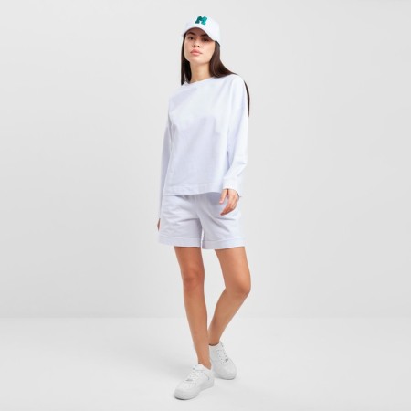 Women's costume (sweatshirt and shorts) Mist, p. 48-50, white-4