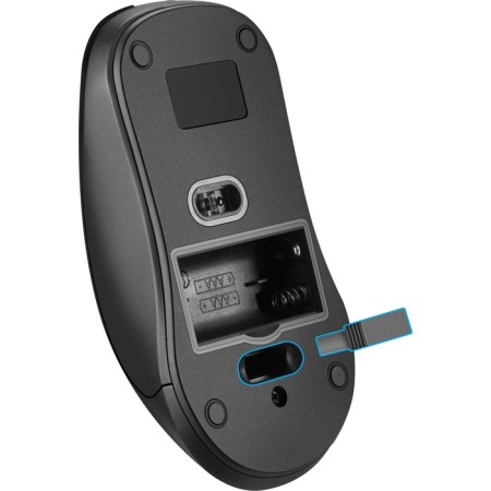 Mouse Defender Nexus MS-195, wireless, optical, 1600 dpi, 2 × aa, usb, black-4