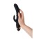 Vibrator with a clitoral stimulator Waname D-SPLASH Thunder, black color, 24.2 cm