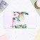 Envenue for money "Tenderness!" Flowers, 16.5 x 8.5 cm