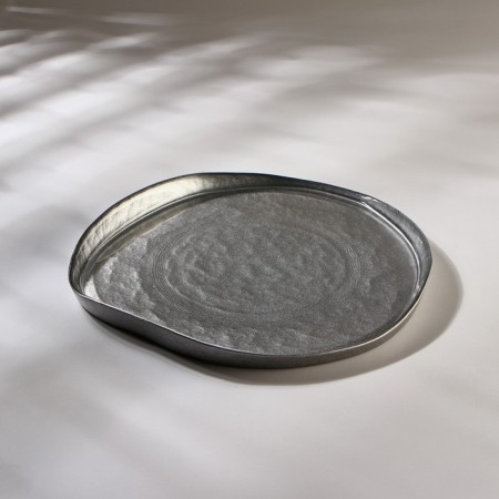 Dish with a side Trend, D = 21 cm, color gray color-1