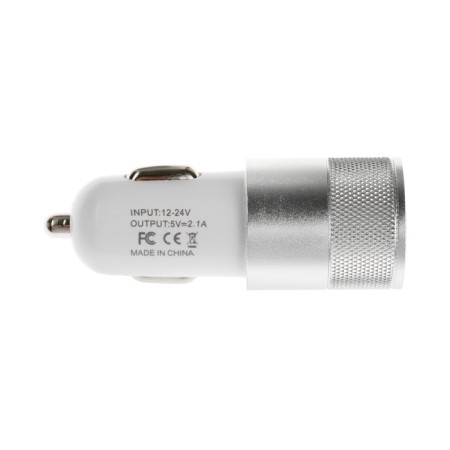 Set for charging 3 in 1 Luazon UC-30, Azu 2.1/1a, Type-C 1a, 1 m, SZU 1A, silver-11