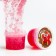 Slime "Glass", Smask with balls, pink, 90 g
