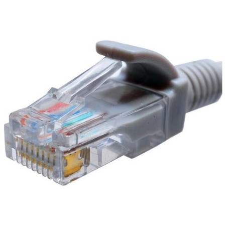 Suprlan 10-0141 UTP RJ-45 patch cord.-Vilka RJ-45 Kat. 5e 0.5m Gray LSZH 24Awg