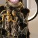Table Polystone Fountain from the Networks, Siva and Parvati backlight gold 25x20x34 cm