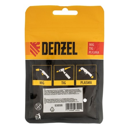 Набор керамических сопел DENZEL 93656, для газовой линзы № 4, 5, 6, 7, 8-3