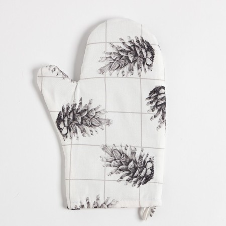 Set of kitchen Ethel Merry Christmas: mittens 20x27 cm, take 19x19 cm, 100% HL-1